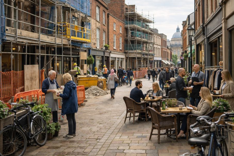 How Is Regeneration Affecting Small Businesses in Preston